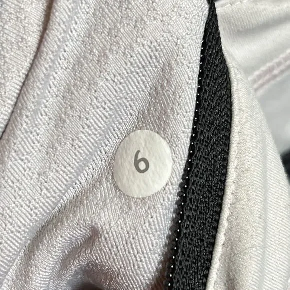 Lululemon Athletica Yoga Black Capri Back Pocket Legging Pant Women's Size 6 - Picture 4 of 8